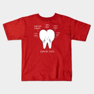 sensitive tooth Kids T-Shirt